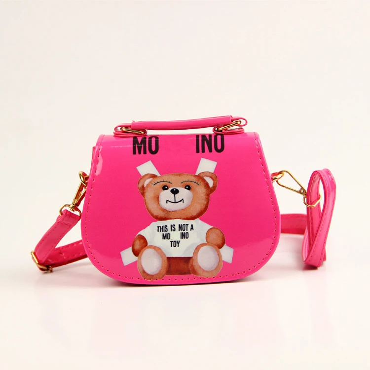 Fashionable Animal Bear Prints Purses Little Shoulder Crossbody Bags PU Leather Mini Kids Handbags For Girls
Fashionable Animal Bear Prints Purses Little Shoulder Crossbody Bags PU Leather Mini Kids Handbags For Girls