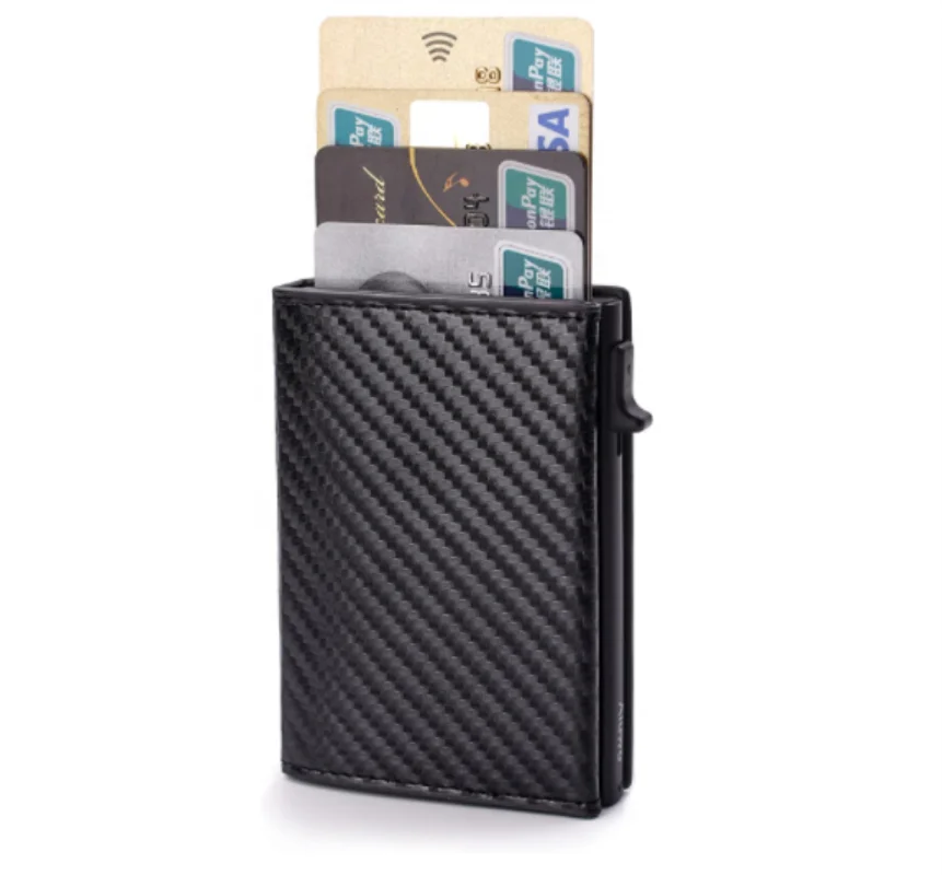 Aluminum Wallet Pouch ID Credit Card Holder RFID Metal Wallet Automatic Pop up Bank Card Case, Customized
Aluminum Wallet Pouch ID Credit Card Holder RFID Metal Wallet Automatic Pop up Bank Card Case, Customized