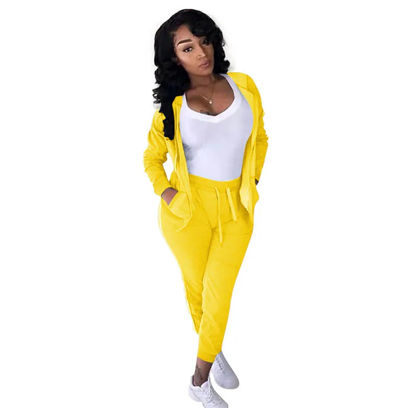 L282946 Spring Autumn Women's Sports Casual Tracksuit Active Sportswear Hoodie and Pants Suit Set
L282946 Spring Autumn Women's Sports Casual Tracksuit Active Sportswear Hoodie and Pants Suit Set