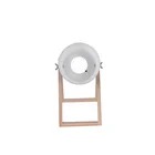Study Lamp Led Study Light Modern Metal Shade Wood Table 40w Office Study Table Lamp Led Desk Light