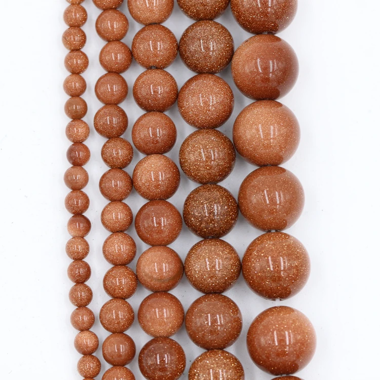 Wholesale Gold Sandstone Beads Natural Stone Beads Golden Sand Round Loose Beads For Jewelry Making Diy, Orange
Wholesale Gold Sandstone Beads Natural Stone Beads Golden Sand Round Loose Beads For Jewelry Making Diy, Orange
