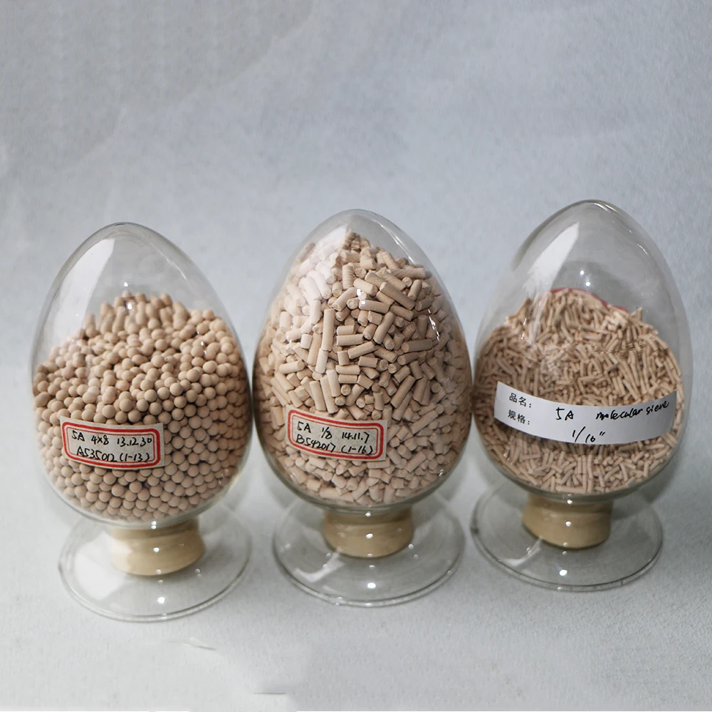 Round Professional Zeolite 5A Molecular Sieve for Oxygen concentrator in chemicals