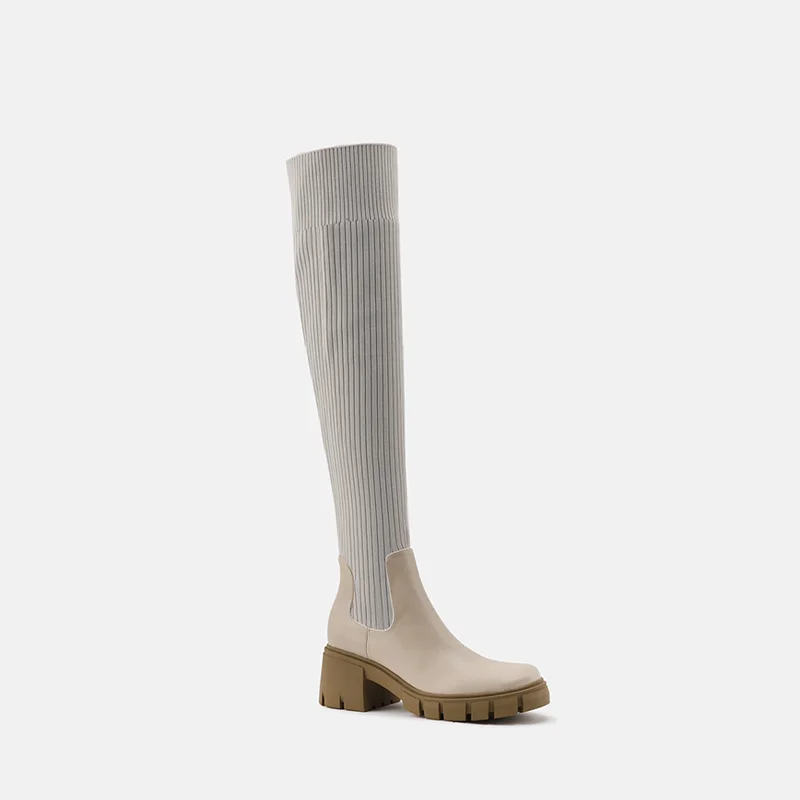 2023 New Fashion Design Winter Women Thick Sole Long Boots Shoes Elastic Fiber Ladies Over The Knee Heel Boots
2023 New Fashion Design Winter Women Thick Sole Long Boots Shoes Elastic Fiber Ladies Over The Knee Heel Boots