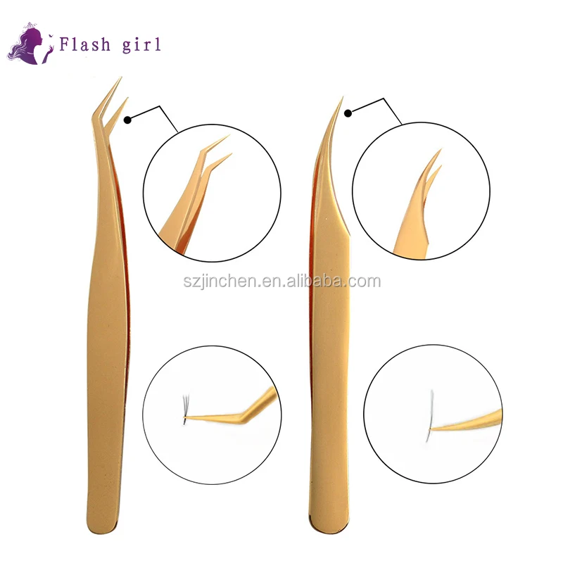Lash Tweezer Wholesale Price Customized LOGO Top Quality Professional eyelash extension Eyelash Extension Gold Tweezers
Lash Tweezer Wholesale Price Customized LOGO Top Quality Professional eyelash extension Eyelash Extension Gold Tweezers