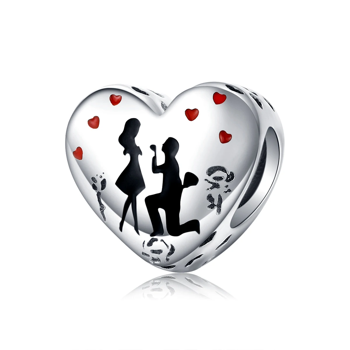 Marry Me Heart Enamel Charm for Women Original Silver Bracelet 925 Sterling Silver Jewelry Anniversary
Marry Me Heart Enamel Charm for Women Original Silver Bracelet 925 Sterling Silver Jewelry Anniversary