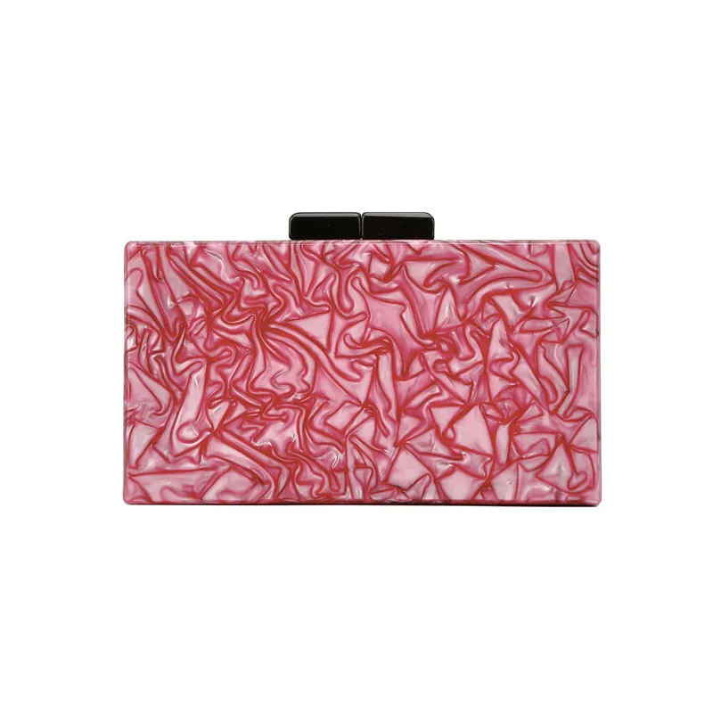 Hot Sales Summer Bag Marble Pattern Red Single-Shoulder Crossbody Handbag Acrylic Evening Clutch Bags/
Hot Sales Summer Bag Marble Pattern Red Single-Shoulder Crossbody Handbag Acrylic Evening Clutch Bags/