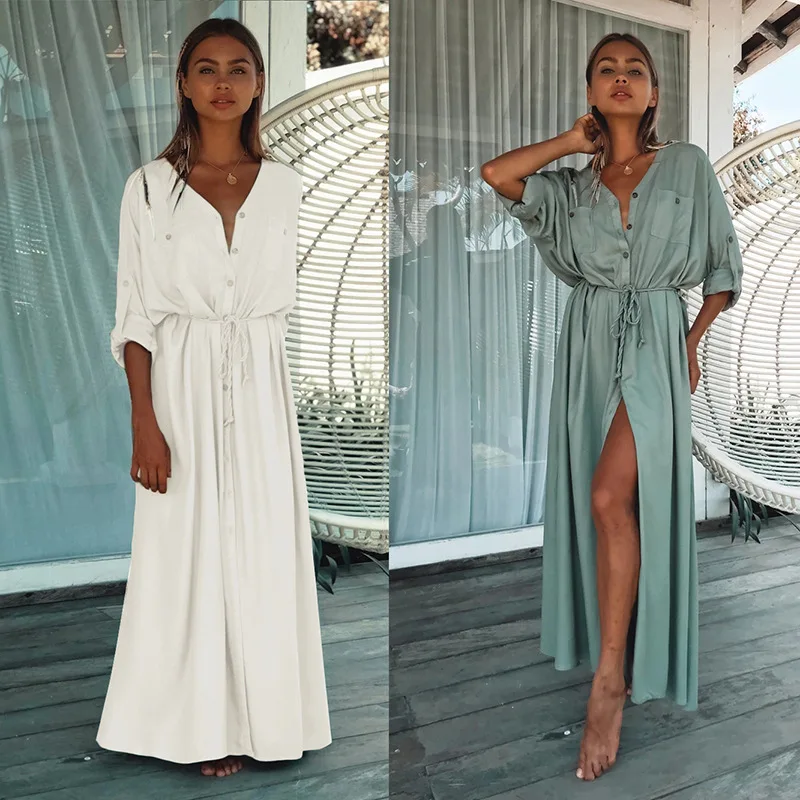Shunying OEM Camiseta de playa comfortable fishion women summer clothes beach bikini cover up
Shunying OEM Camiseta de playa comfortable fishion women summer clothes beach bikini cover up
