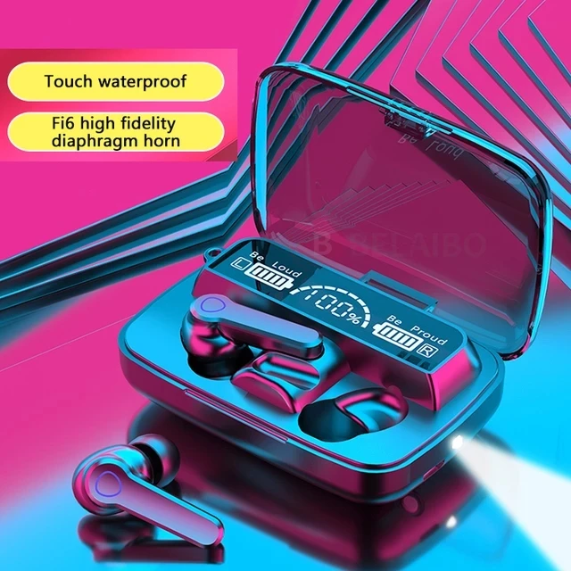 M19 Wireless Earphone Earbuds TWS Music Earphone Touch Control wireless 5.1 Headphone with Microphone Noise Cancelling headset
M19 Wireless Earphone Earbuds TWS Music Earphone Touch Control wireless 5.1 Headphone with Microphone Noise Cancelling headset