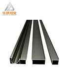 Aluminium Profile Kitchen Cabinet Handles for Anodizing and Wood Color