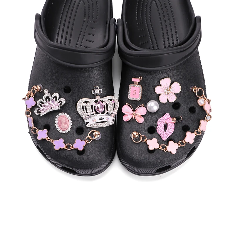 Alloy Brand Shoes Charms Luxury Bulk For Jewelry Making Mixed Colorful Chain Shoe Accessories, Customized color
Alloy Brand Shoes Charms Luxury Bulk For Jewelry Making Mixed Colorful Chain Shoe Accessories, Customized color