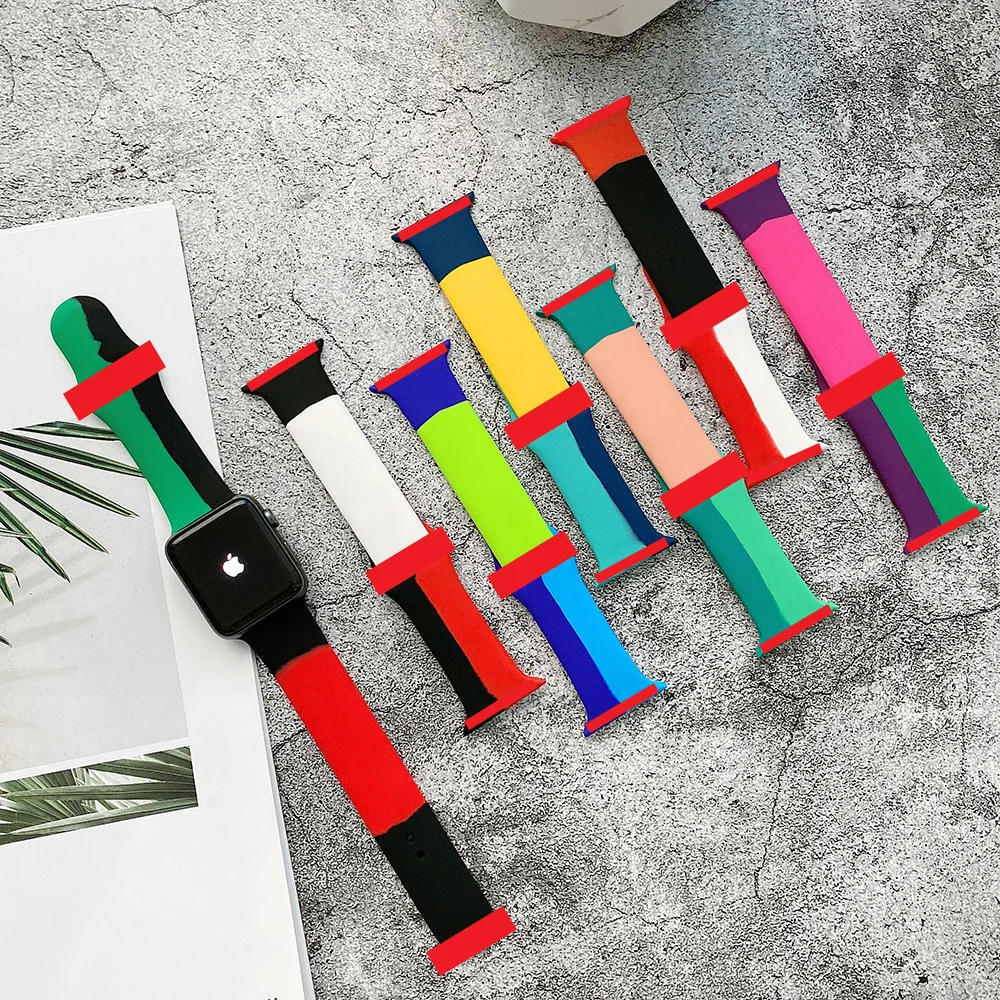 Stylish Durable Breathable Soft Silicone Apple Sport Watch Band Watch Elastic Band 38 40 42 iWatch Series SE 6 5 4
Stylish Durable Breathable Soft Silicone Apple Sport Watch Band Watch Elastic Band 38 40 42 iWatch Series SE 6 5 4
