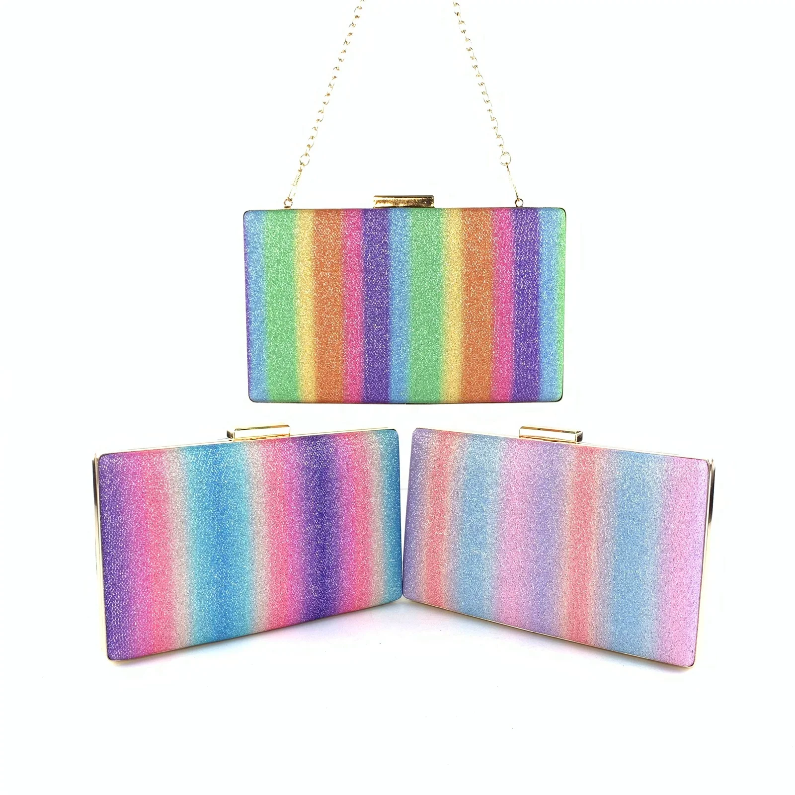 2021 Rainbow Sequined Bag Fashion Ladies Evening Bags Purse Crossbody Chain Clutch Evening Handbag For Party purse and handbag
2021 Rainbow Sequined Bag Fashion Ladies Evening Bags Purse Crossbody Chain Clutch Evening Handbag For Party purse and handbag