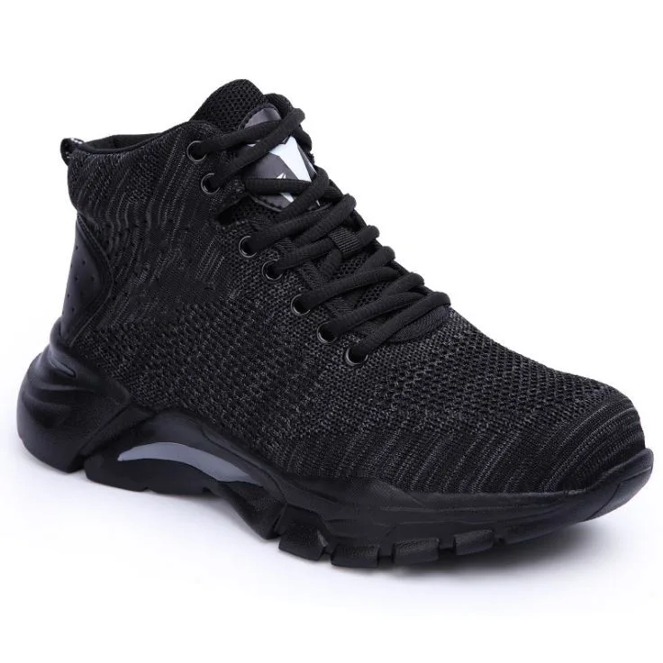 Anti-smashing and anti-piercing steel toe safety shoes Lightweight, fashionable and comfortable wear-resistant shoes, Black
Anti-smashing and anti-piercing steel toe safety shoes Lightweight, fashionable and comfortable wear-resistant shoes, Black