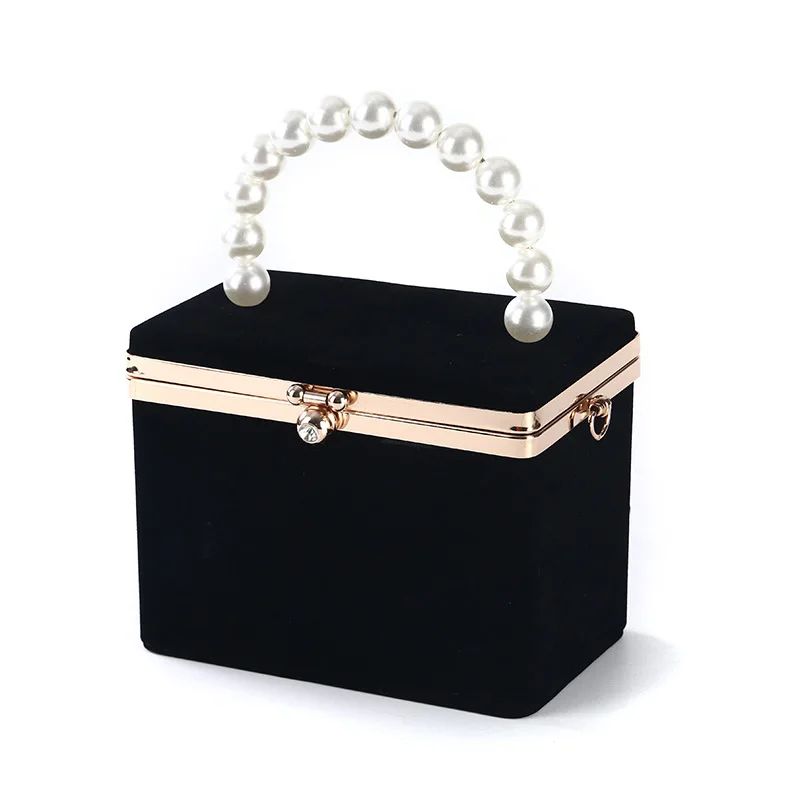 Evening Clutch Bag for Women Artificial Pearl Box Crossbody Shoulder Handbag Wedding Party Prom Clutch Purse, Gold , silver , black
Evening Clutch Bag for Women Artificial Pearl Box Crossbody Shoulder Handbag Wedding Party Prom Clutch Purse, Gold , silver , black