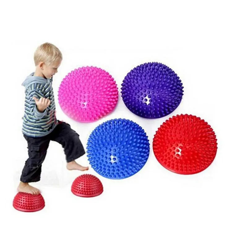 New Design Wholesale Exercise Foot Massage Yoga Half Ball Training Yoga Balance Ball for Kids to Practice Touching, Multi colors 
New Design Wholesale Exercise Foot Massage Yoga Half Ball Training Yoga Balance Ball for Kids to Practice Touching, Multi colors