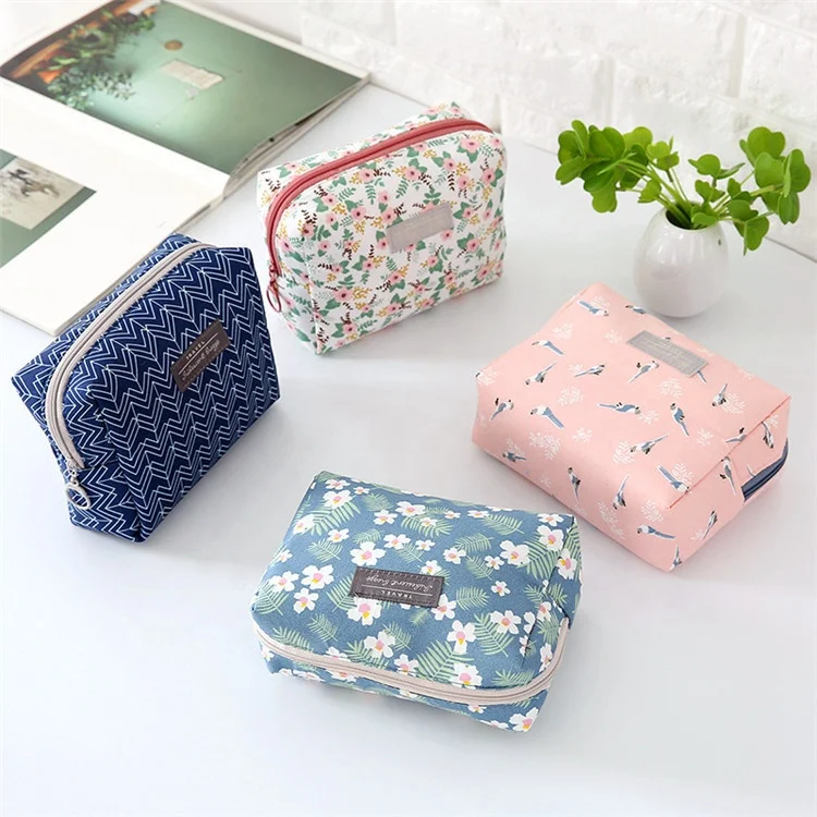 New arrival fashion printed toiletry custom canvas wash toiletry bag coin purse cosmetic bag cotton, Picture 
New arrival fashion printed toiletry custom canvas wash toiletry bag coin purse cosmetic bag cotton, Picture