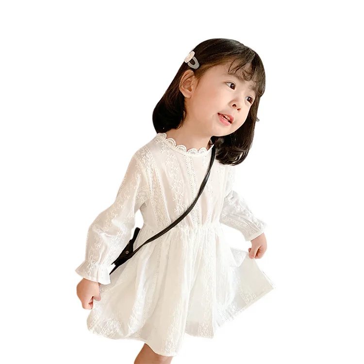 2021 spring new high waist A-line skirt high quality girls white lace dress girls foreign style long-sleeved princess skirt
2021 spring new high waist A-line skirt high quality girls white lace dress girls foreign style long-sleeved princess skirt