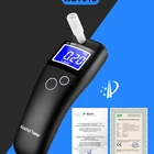 2019 new LCD digital display breathing for alcohol tester
