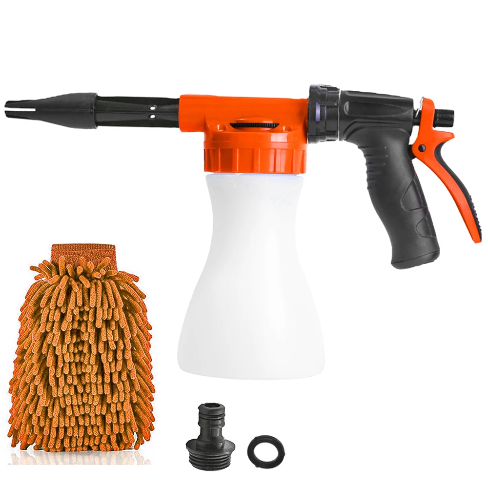 Snow Foam Garden Water Lance High Quality Foam Bottle Garden Foam Spray Gun Nozzle Adjustable Plastic Watering Cleaning Washing, Custom color
Snow Foam Garden Water Lance High Quality Foam Bottle Garden Foam Spray Gun Nozzle Adjustable Plastic Watering Cleaning Washing, Custom color