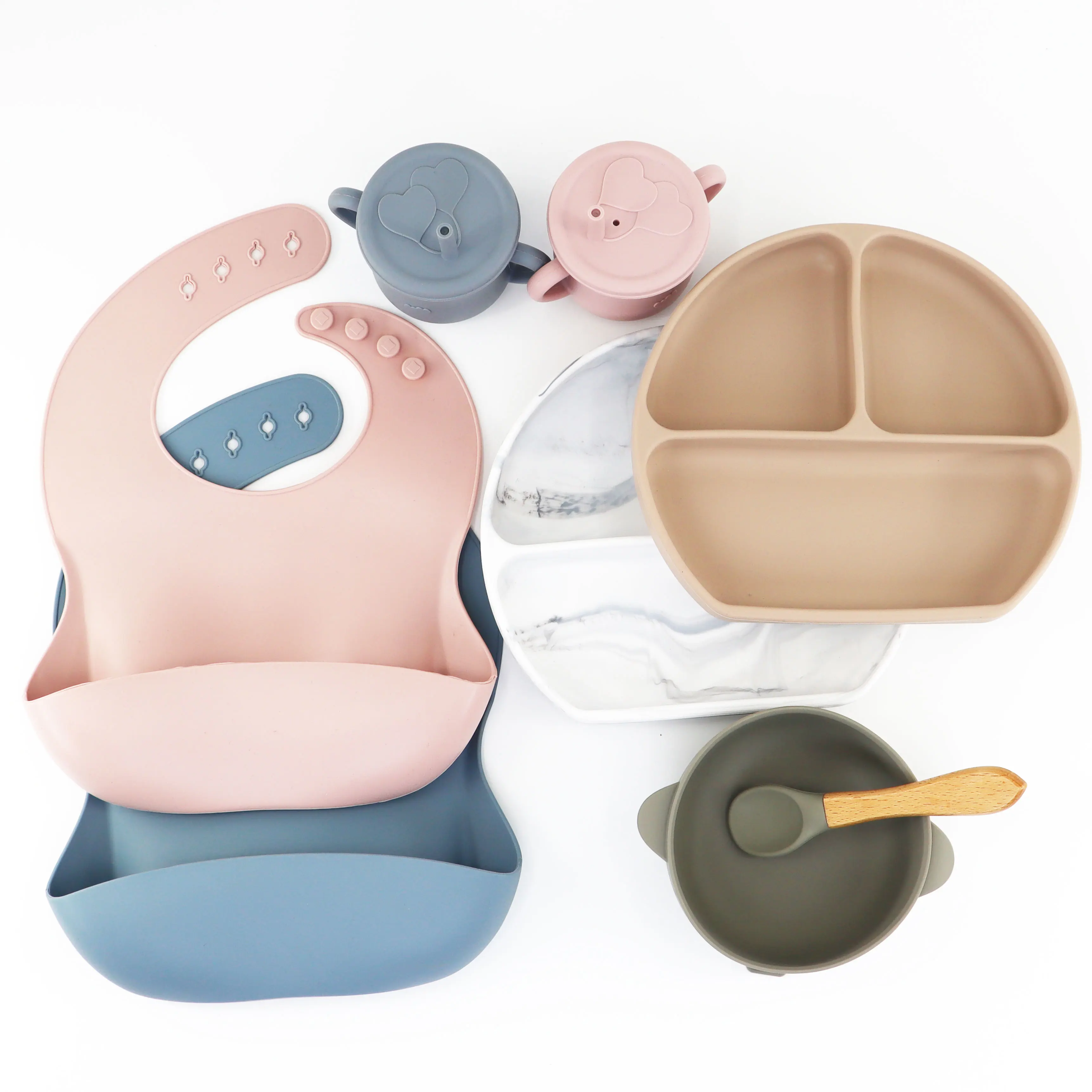 Good Quality Feeding Baby Bowl Spoon Set Free Combination Kids Dinnerware Feeding Set With Silicone Toddler Plate, Customized color
Good Quality Feeding Baby Bowl Spoon Set Free Combination Kids Dinnerware Feeding Set With Silicone Toddler Plate, Customized color