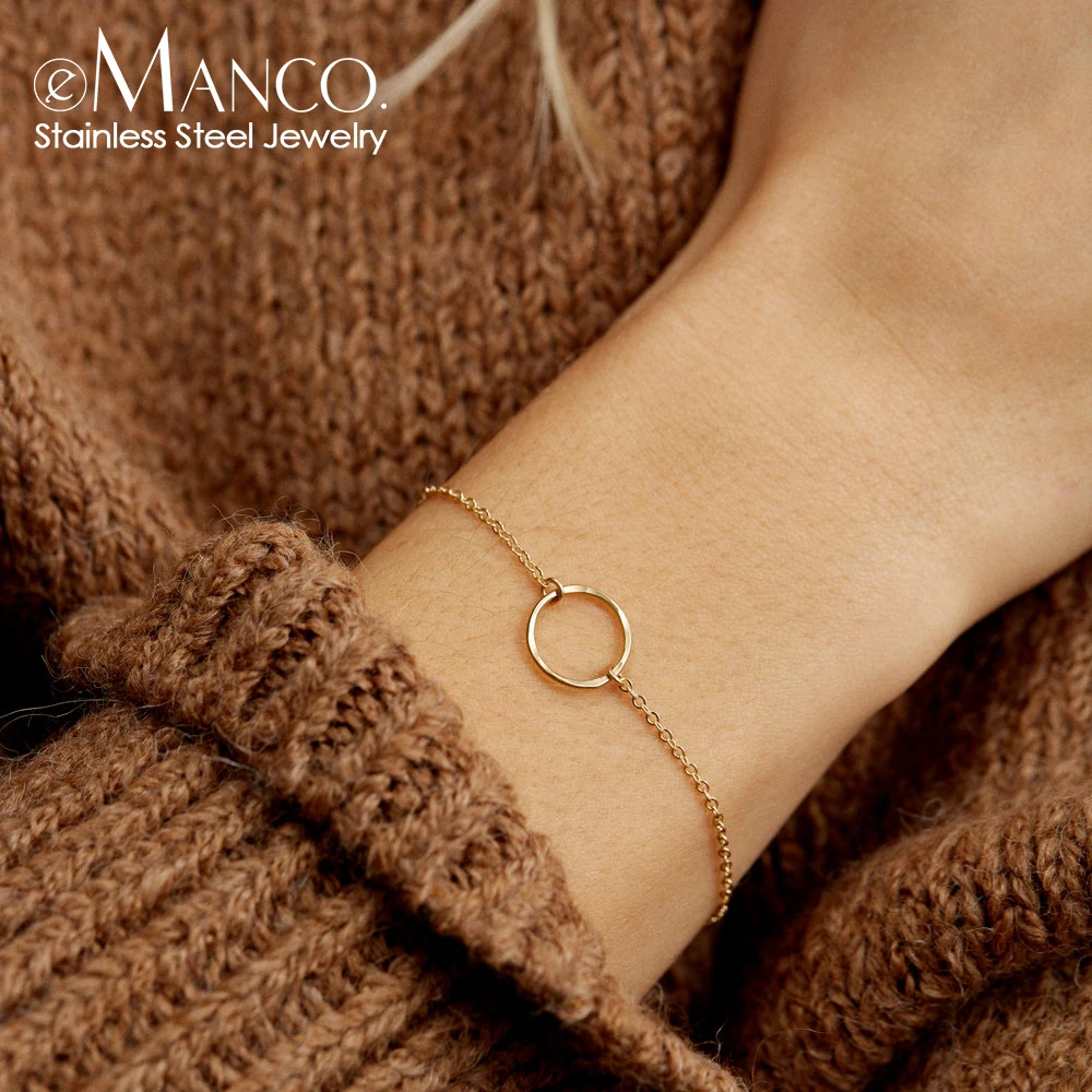 Stainless Steel Bracelet Gold Silver Classic Tiny Fancy Women Bracelet Chain Bangles Adjustable OEM Logo Custom Fashion Jewelry
Stainless Steel Bracelet Gold Silver Classic Tiny Fancy Women Bracelet Chain Bangles Adjustable OEM Logo Custom Fashion Jewelry