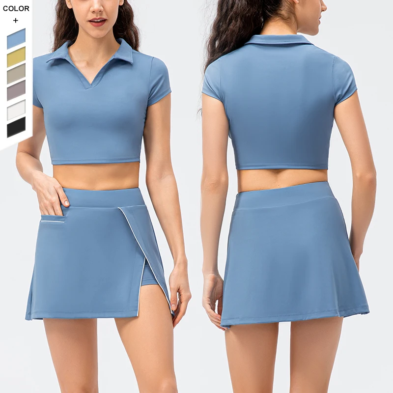 Trendy Design Sport Wear Skirt Set Tight Sport Skirt Set Breathable 2 In 1 Plus Size Tennis Skirt Set
Trendy Design Sport Wear Skirt Set Tight Sport Skirt Set Breathable 2 In 1 Plus Size Tennis Skirt Set