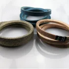 machine rubber kevlar v belt industrial poly classical wrapped v belts factory wholesale from china Uniform force