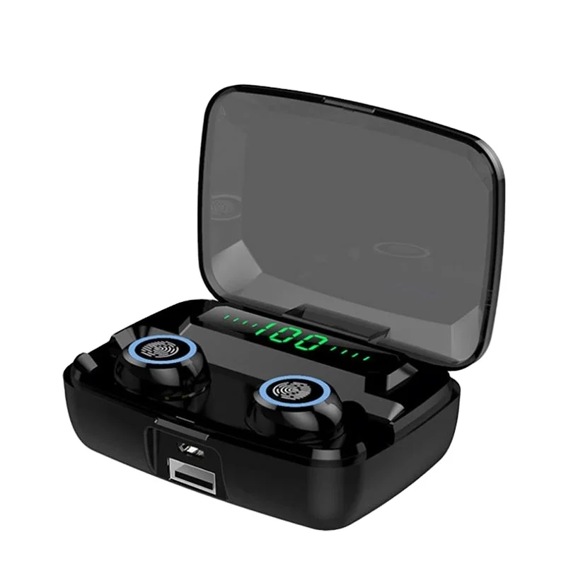 Hot Sale Gaming Headset Headphones Sports Wireless Bt 5.0 Al Earphone, Black
Hot Sale Gaming Headset Headphones Sports Wireless Bt 5.0 Al Earphone, Black