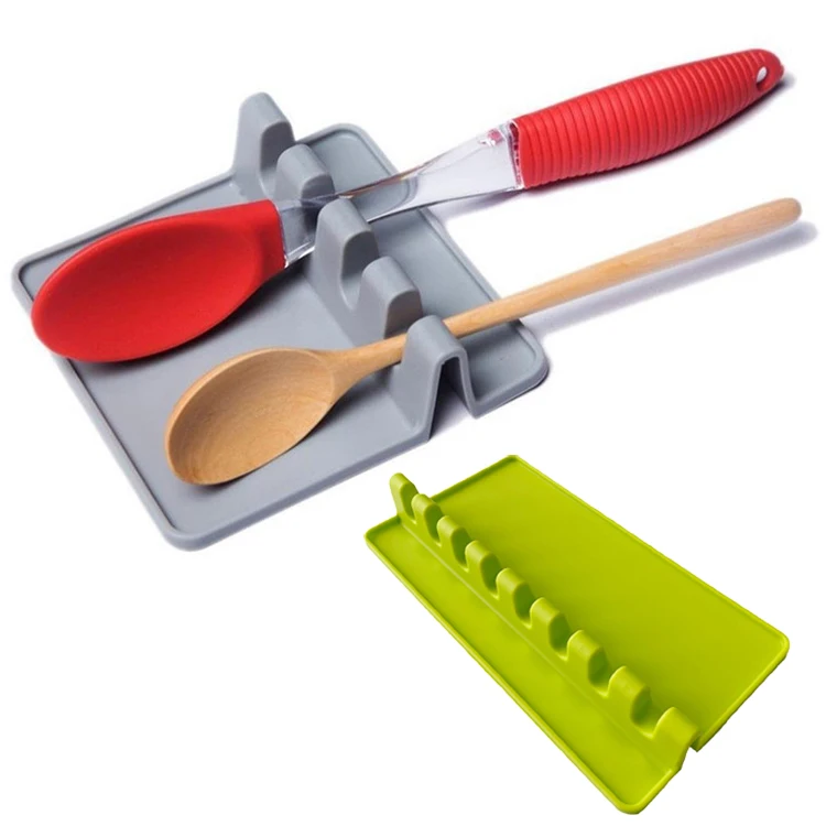 Kitchen Spoon Holders Fork Spatula Rack Shelf Organizer Silicone Spoon Rest Kitchen For Kitchen, Grey
Kitchen Spoon Holders Fork Spatula Rack Shelf Organizer Silicone Spoon Rest Kitchen For Kitchen, Grey
