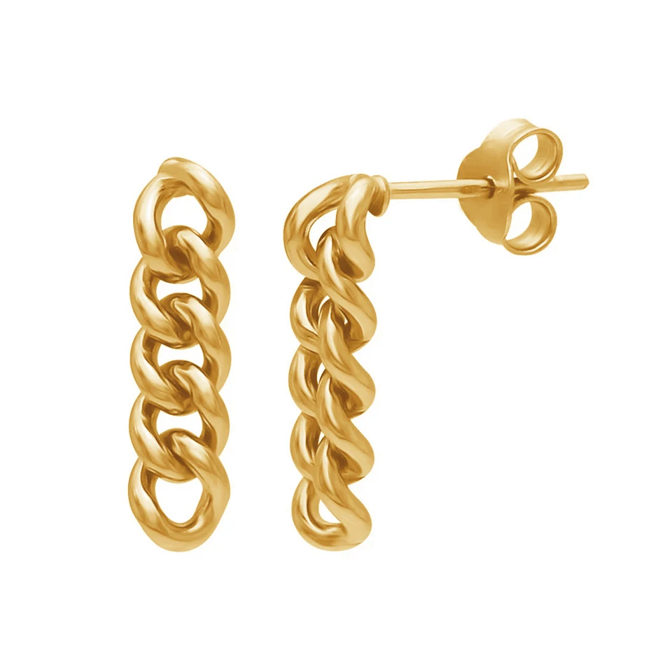 Wholesale 925 Sterling Silver 18k Gold Plated Long Chain Drop Stud Earrings For Fashion Woman silver Earrings
Wholesale 925 Sterling Silver 18k Gold Plated Long Chain Drop Stud Earrings For Fashion Woman silver Earrings
