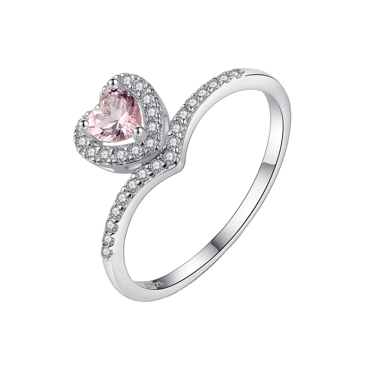 Daidan Engagement Ring Diamond Pave Pink 925 Sterling Silver Cz Gemstone Women Heart Rings
Daidan Engagement Ring Diamond Pave Pink 925 Sterling Silver Cz Gemstone Women Heart Rings