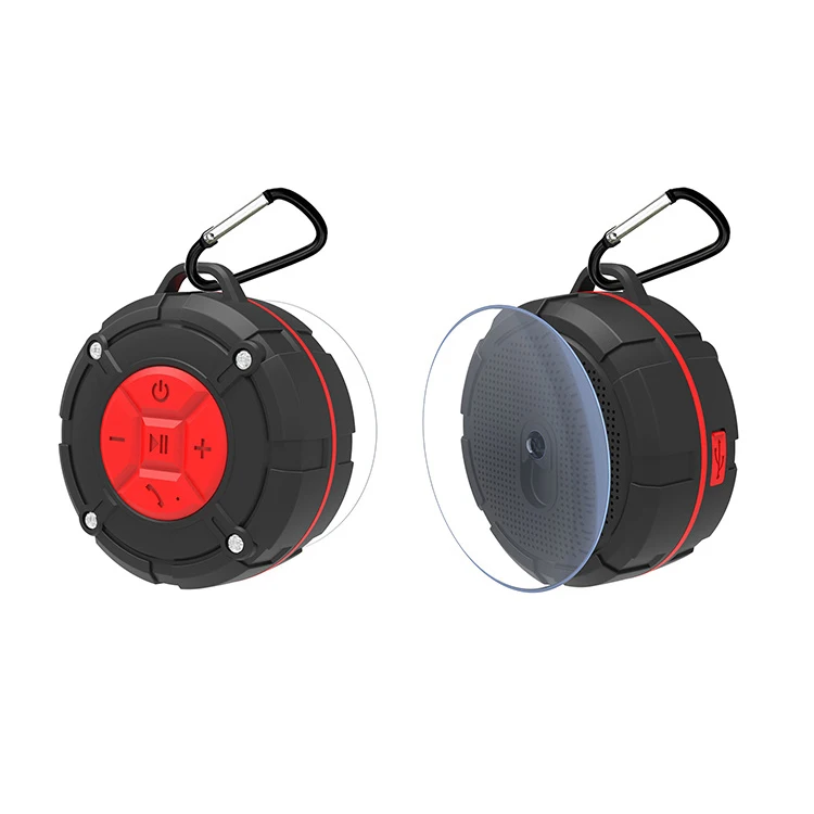 

Amazon Best Seller Outdoor Backpack Hook Audio Sucker Shower Waterproof Ipx7 Bt Mini Wireless Speaker, Picture