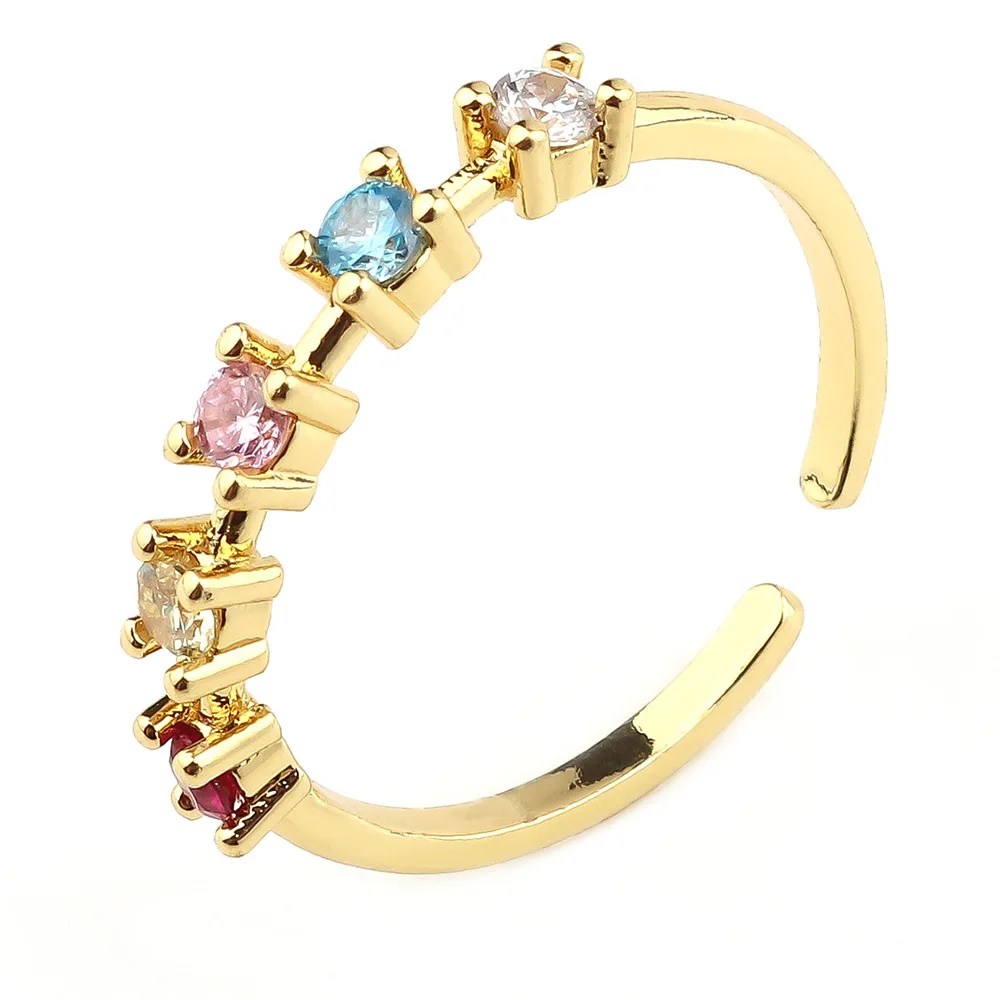 Fashion Jewelry Crystal Rhinestone Open Finger Ring Geometric Colorful Square Cut Diamond Finger Ring
Fashion Jewelry Crystal Rhinestone Open Finger Ring Geometric Colorful Square Cut Diamond Finger Ring