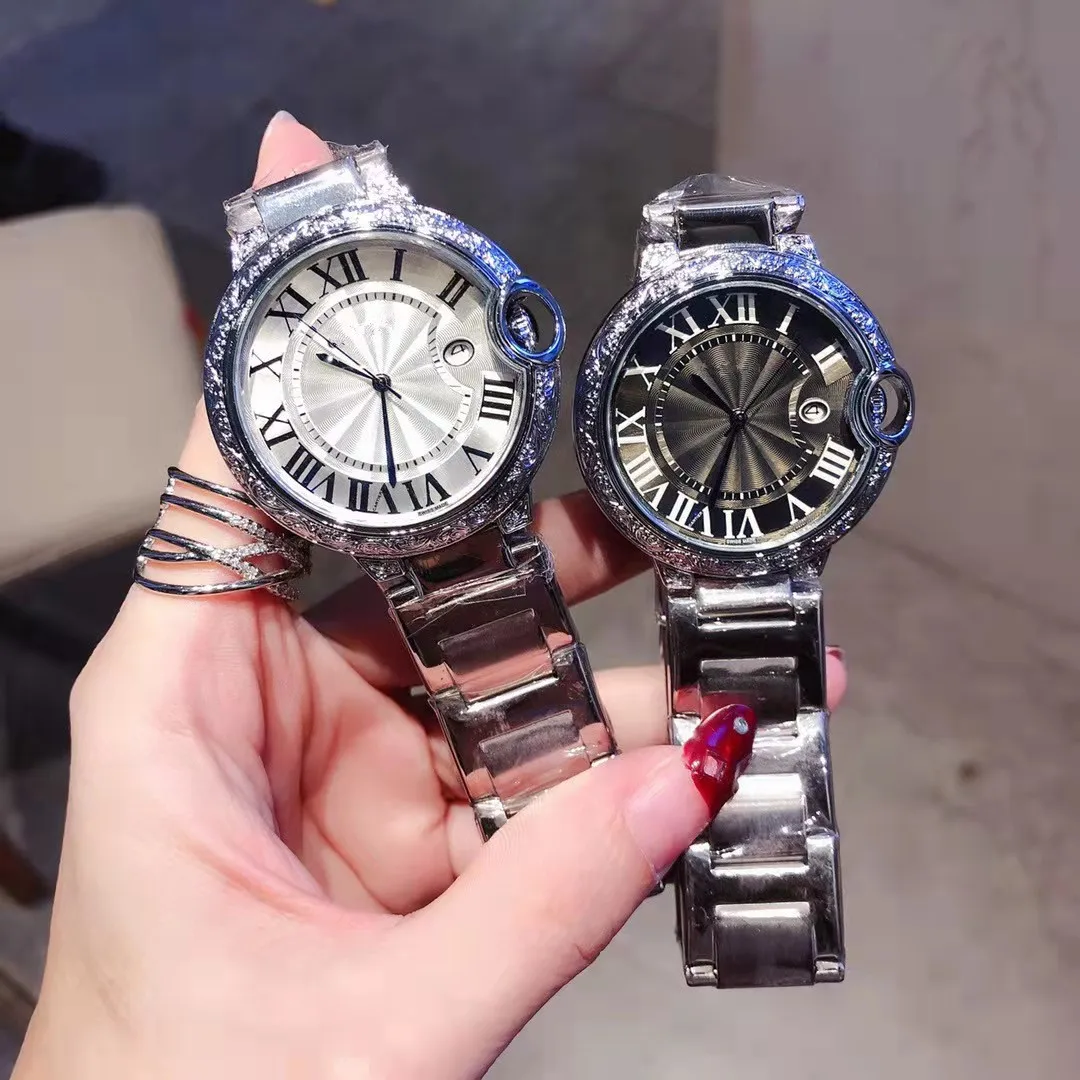 New Luxury Stainless Steel Wrist Watches Unisex Quartz Watches Men's Stainless Steel Quartz Watch
New Luxury Stainless Steel Wrist Watches Unisex Quartz Watches Men's Stainless Steel Quartz Watch
