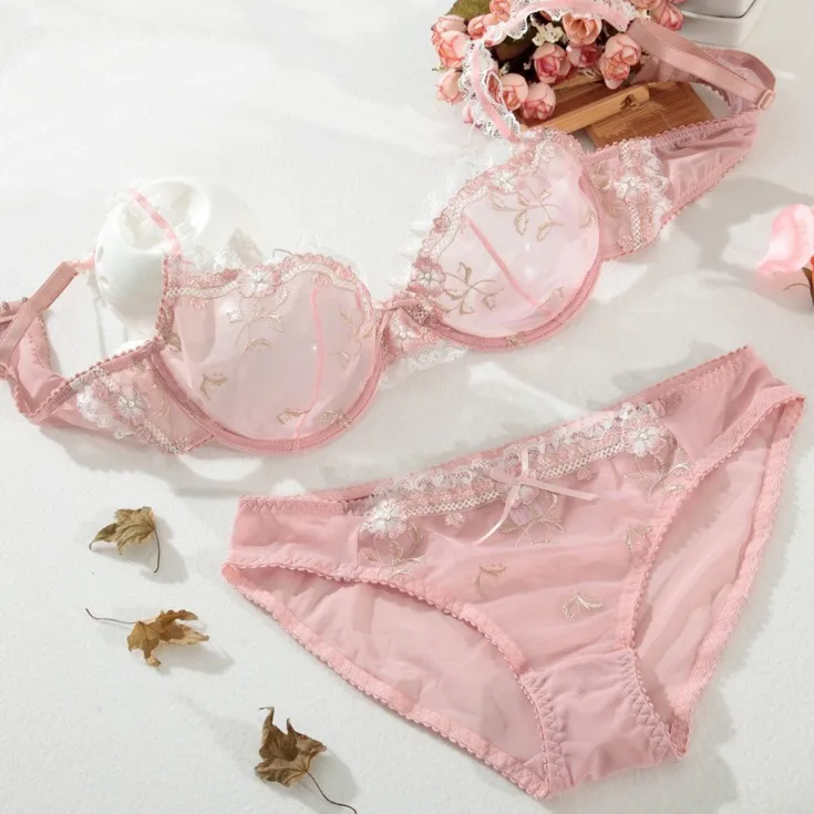 Fashion transparent sexy lace wholesale bra underwear and plus size slim and graceful soft comfortable breathable bra set, As photos show
Fashion transparent sexy lace wholesale bra underwear and plus size slim and graceful soft comfortable breathable bra set, As photos show