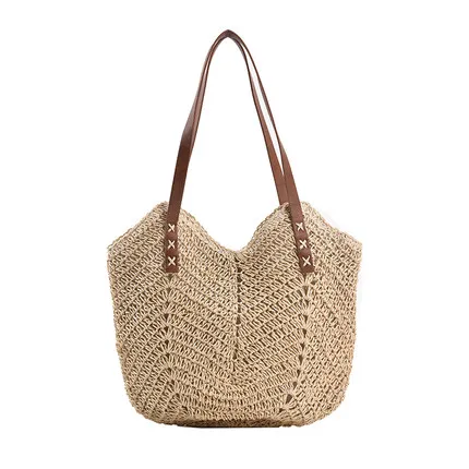 Ladies Fashionable Bag 2021 New Large Capacity Woven Bag Literature And Fashion French One Shoulder Straw Bag YG15001, Yellow, brown
Ladies Fashionable Bag 2021 New Large Capacity Woven Bag Literature And Fashion French One Shoulder Straw Bag YG15001, Yellow, brown