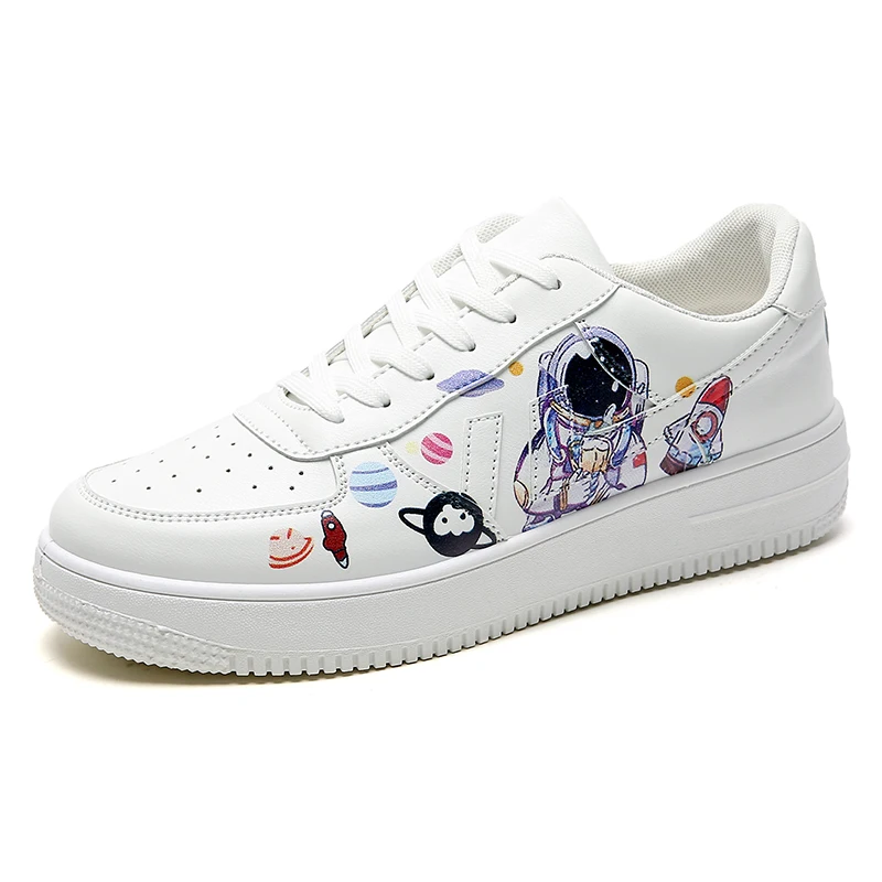 Back to school Men's Sneakers Classic AF1 Customize IP Painting Astronaut Sport Running Walking Airforce Shoes White
Back to school Men's Sneakers Classic AF1 Customize IP Painting Astronaut Sport Running Walking Airforce Shoes White