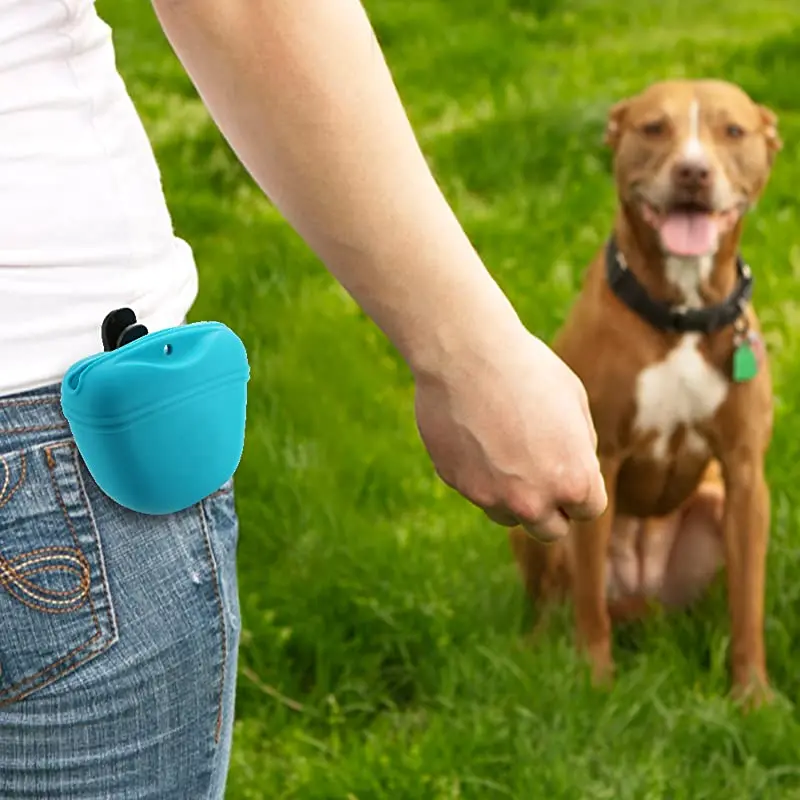 Portable Pet Dog Training Waist Bag Silicone Dog Training Bag Silicone Dog Treat Pouch Pet Training Feeding Bag
Portable Pet Dog Training Waist Bag Silicone Dog Training Bag Silicone Dog Treat Pouch Pet Training Feeding Bag