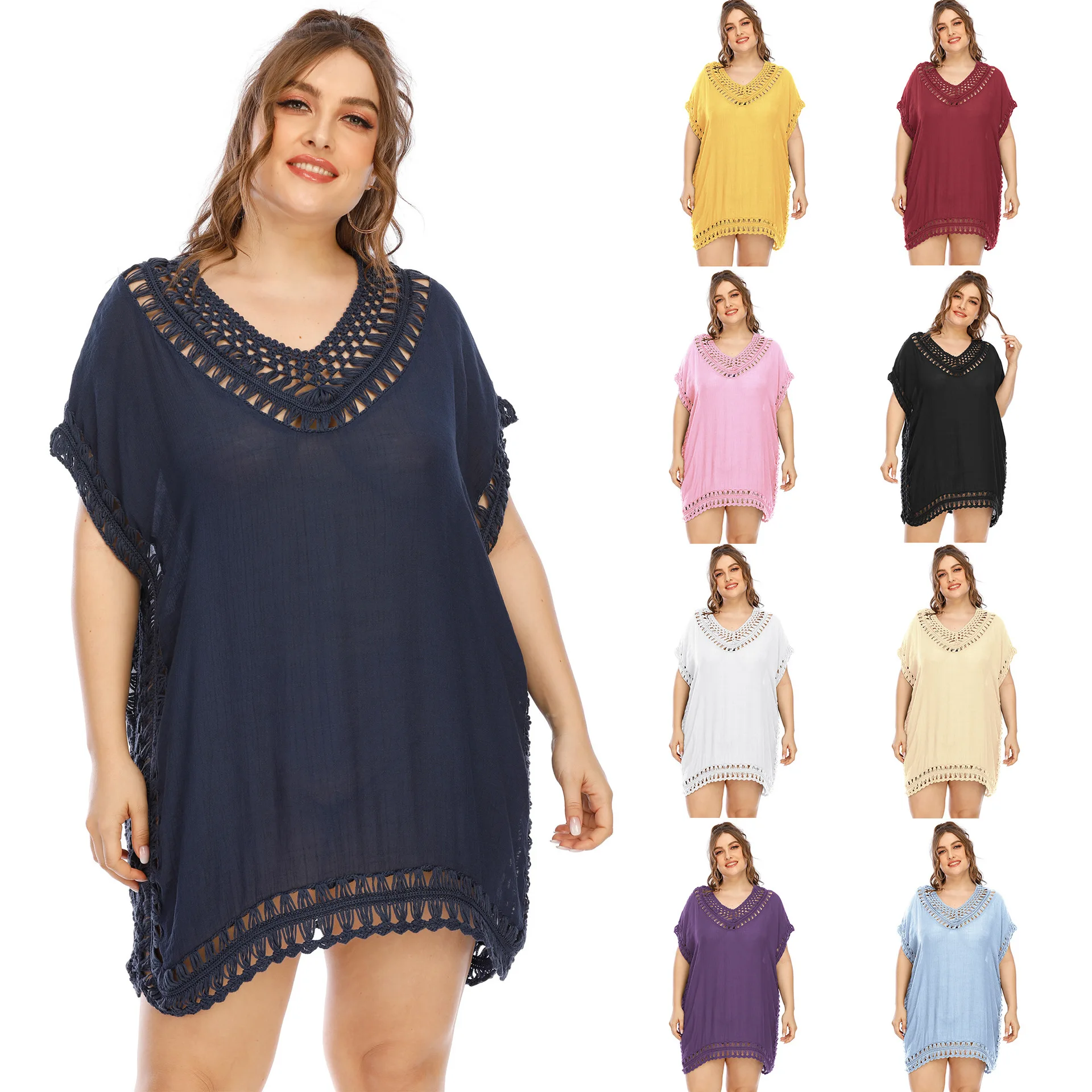 Ladies Autumn New Hot Sale Collage Puff Sleeve Dress Street Fried Street Plus Size Women's Clothing
Ladies Autumn New Hot Sale Collage Puff Sleeve Dress Street Fried Street Plus Size Women's Clothing