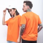 Soft Cheap 100% cotton comfortable blank white t-shirt women men's t-shirts