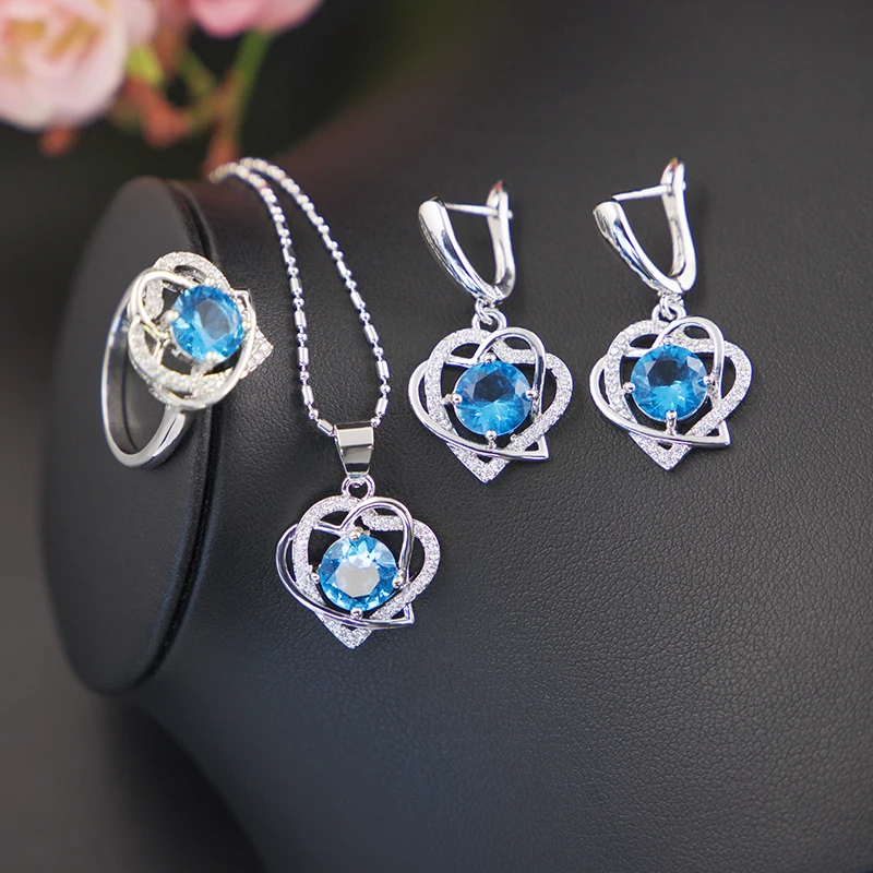 2020 trending products silver wedding bridal heart earring ring necklace bracelet jewelry set for women wedding party gift
2020 trending products silver wedding bridal heart earring ring necklace bracelet jewelry set for women wedding party gift