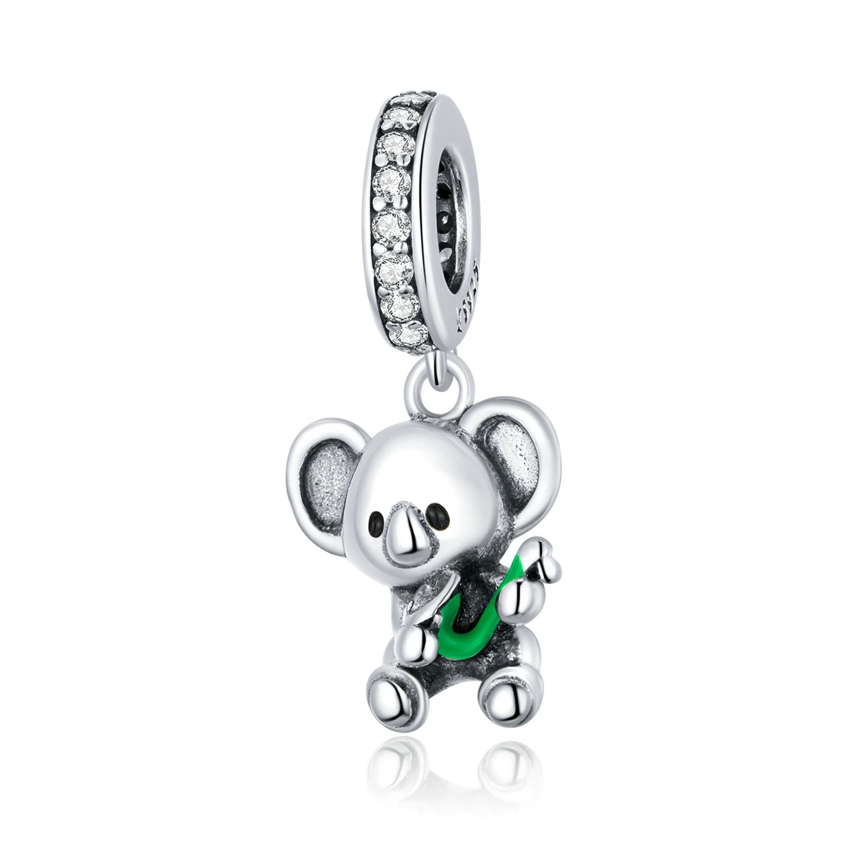 BAMOER Real 925 Sterling Silver Koala with Saxophone Pendant Charm for Original Silver Bracelet or Necklace Fine Jewelry SCC1628
BAMOER Real 925 Sterling Silver Koala with Saxophone Pendant Charm for Original Silver Bracelet or Necklace Fine Jewelry SCC1628