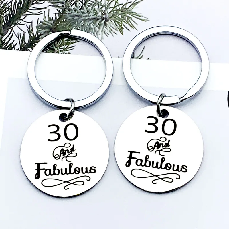 Lucky Number 40 And Fabulous Stainless Steel Key Rings for him and her Anniversary Birthday Gift Keychain, Silver
Lucky Number 40 And Fabulous Stainless Steel Key Rings for him and her Anniversary Birthday Gift Keychain, Silver