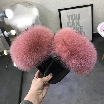 2021 Fashion Beach fur Slides slippers Indoor outdoor Summer Fox fur slipper, Customized color
2021 Fashion Beach fur Slides slippers Indoor outdoor Summer Fox fur slipper, Customized color
