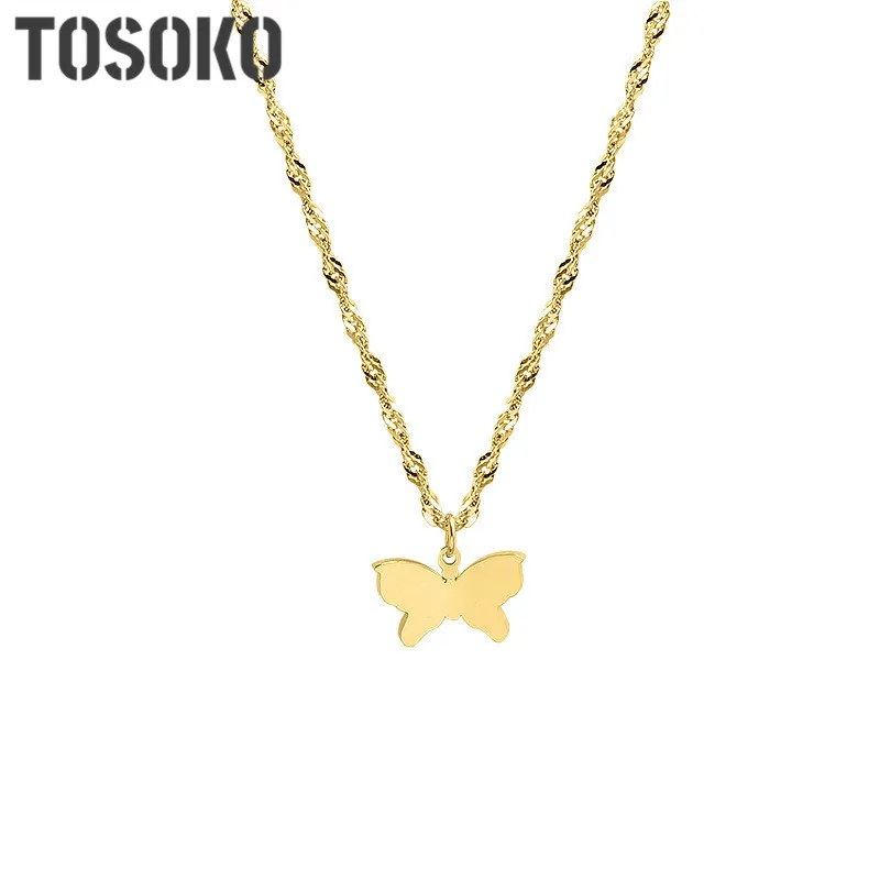 Stainless Steel Jewelry Bow Tie Titanium Steel Necklace Women's Sweet Clavicle Chain BSP736
Stainless Steel Jewelry Bow Tie Titanium Steel Necklace Women's Sweet Clavicle Chain BSP736