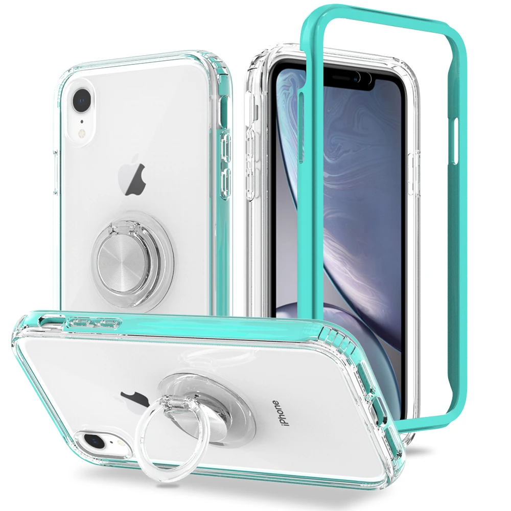 For iPhone XR Buckle Ring Holster Hybrid TPU PC Full Protective Shockproof Bumper Case
For iPhone XR Buckle Ring Holster Hybrid TPU PC Full Protective Shockproof Bumper Case
