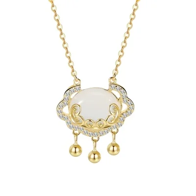 S925 Pure Silver Auspicious Cloud Safe Lock Necklace Bracelet Pendant Female Wishful Longevity Lock
S925 Pure Silver Auspicious Cloud Safe Lock Necklace Bracelet Pendant Female Wishful Longevity Lock