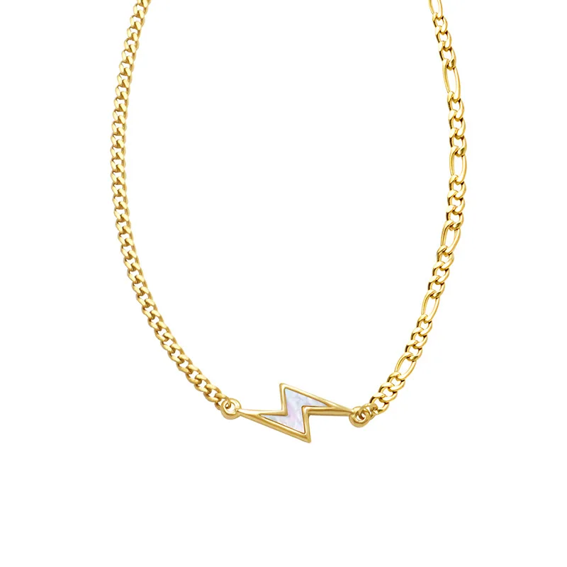New Trendy Stainless Steel Heart Gift Jewelry 18K Gold Plated White Shell Clavicle Chain Choker Necklace
New Trendy Stainless Steel Heart Gift Jewelry 18K Gold Plated White Shell Clavicle Chain Choker Necklace