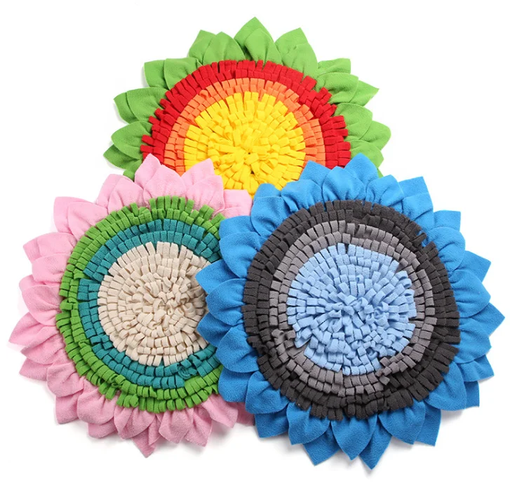 Amazon's Best-Selling Flower Sniffing Mat Interactive Educational Items Dog Slow Food Training Sniffing Toy Pad, Colourful
Amazon's Best-Selling Flower Sniffing Mat Interactive Educational Items Dog Slow Food Training Sniffing Toy Pad, Colourful