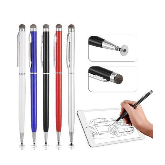 Thin Assorted 2 in 1 Metal Disc Stylus Pen Both ends Improved High-precision Jot Pro Touch Stylus Pen for all Tablets drawing
Thin Assorted 2 in 1 Metal Disc Stylus Pen Both ends Improved High-precision Jot Pro Touch Stylus Pen for all Tablets drawing